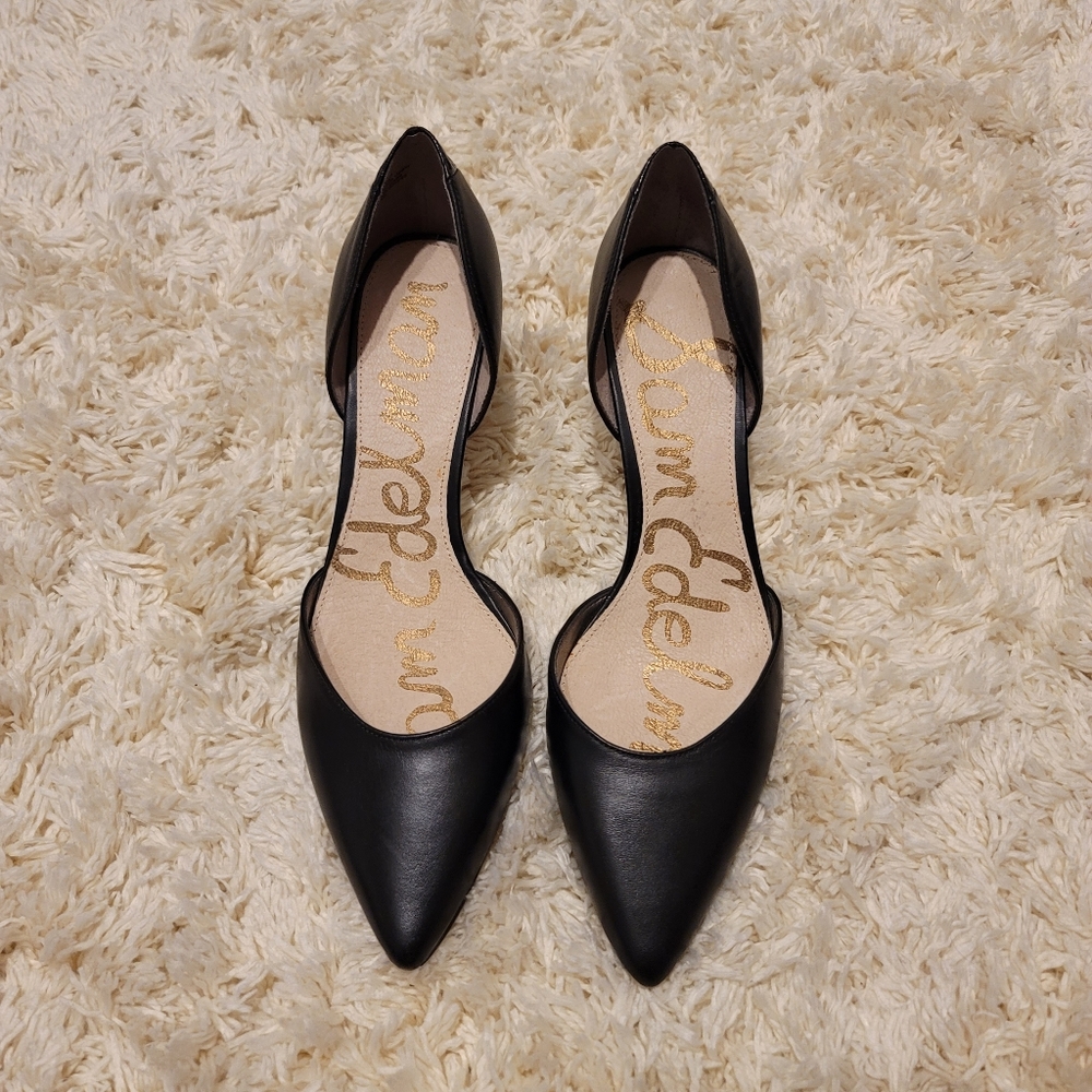 Sam Edelman Opal D'Orsay Kitten Heel Pumps